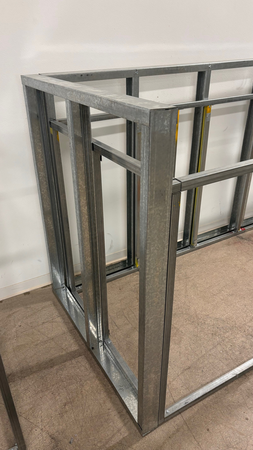 Kitchen Island Metal Studs Aluminum Outdoor Kitchen Frames Metal