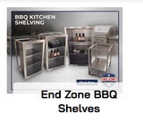 End Zone BBQ Shelves