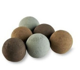 DIY Fire Pit Lite Stone Balls