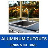 Aluminum Sink & Ice Bin Kits