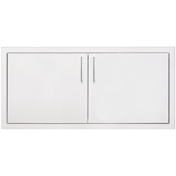 TrueFlame 36-Inch 2-Drawer Dry Storage Pantry & Enclosed Cabinet Combo - TF-DP-36DC-A