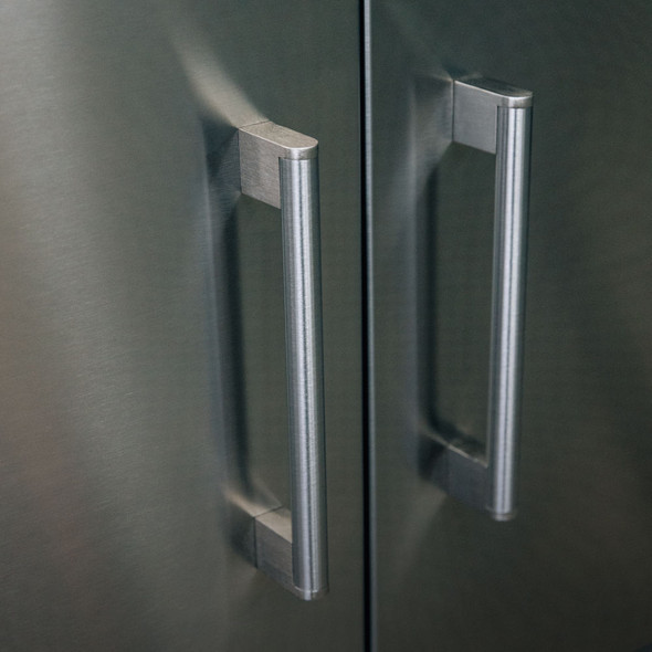 TrueFlame Stainless Deluxe Cart & TrueFlame 32-Inch 4 Burner Grill - TF32 + CART-TF-32DC