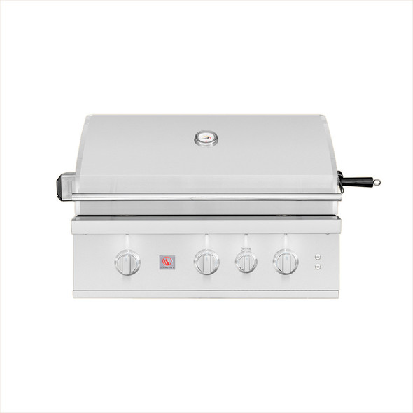 Summerset TRL Pro 32-Inch 3-Burner Built-In Grill with Rear Infrared Burner - TRLPRO32