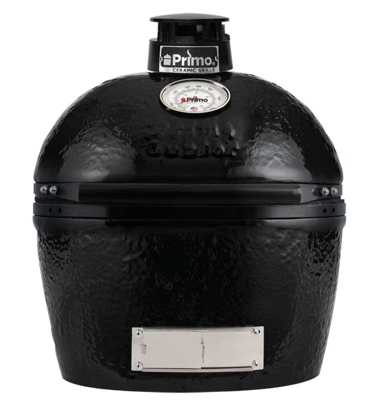 Primo Oval Junior 200 Ceramic Kamado Grill With Stainless Steel Grates - PGCJRH (2021)