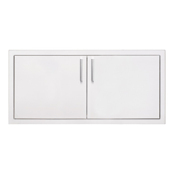 Summerset 36-Inch Stainless Steel 2-Drawer Dry Storage Pantry and Access Door Combo