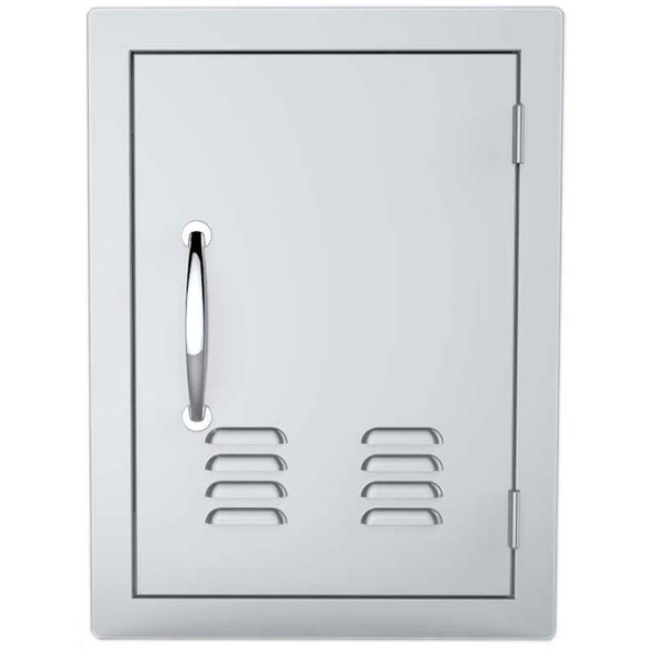 Sunstone-Grill-Classic-Series-14-Inch-Stainless-Steel-Right-Hinge-Vented-Vertical-Single-Access-Door-A-DV1420