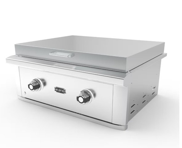 Wildfire Ranch Pro 30-in 2 Burner 304 SS Natural Gas Griddle