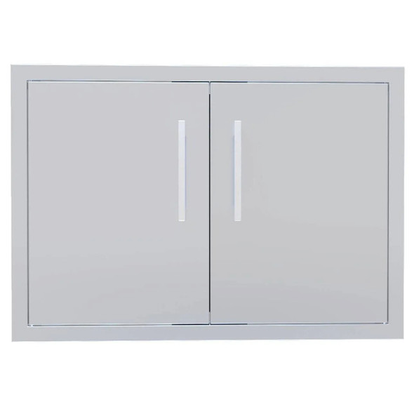 Sunstone Signature Series 30-Inch Stainless Steel Beveled Frame Double Access Door