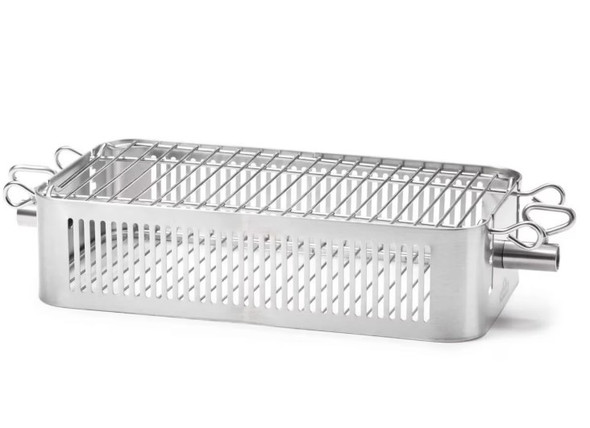 Napoleon Adjustable Stainless Steel Rotisserie Basket - 57013
