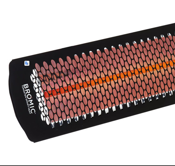Bromic Heating Tungsten Smart-Heat 56-Inch 3000W Single Element 240V Electric Infrared Patio Heater - Black - BH0420031