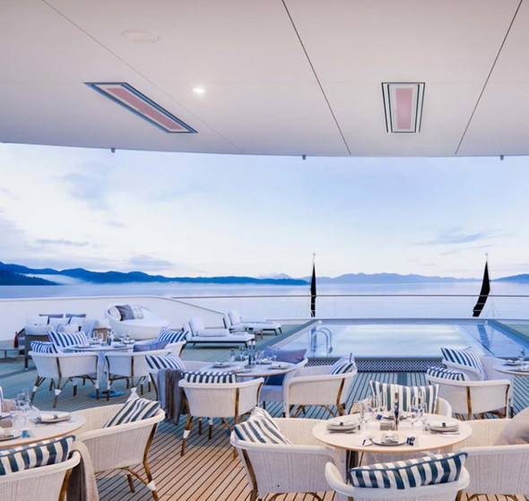 Bromic Heating 50 Inch 3400W Platinum Marine Electric 208V - White - BH0320026