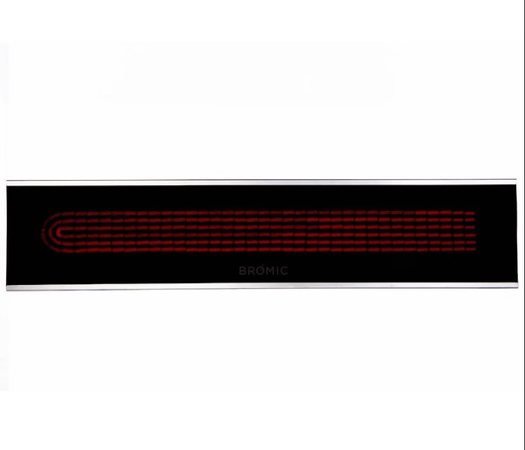 Bromic Heating Platinum Smart-Heat Series II 33-Inch 2300W 7,900 BTU 240V Electric Patio Heater - Black - BH0320003