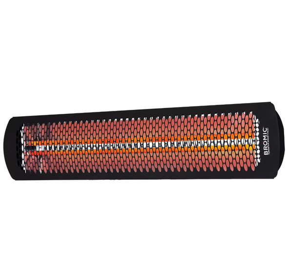 Bromic Heating Tungsten Smart-Heat 44-Inch 4000W Dual Element 208V Electric Infrared Patio Heater - Black - BH0420034
