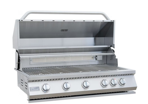 Kokomo 40” Built in Gas Grill (5 Burner/Back Burner) SKU: KO-BAK5BG