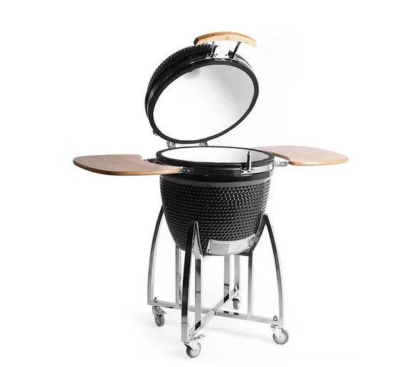 Kokomo 21 Inch Kamado Ceramic BBQ Grill SKU: KO-21-KAMADO