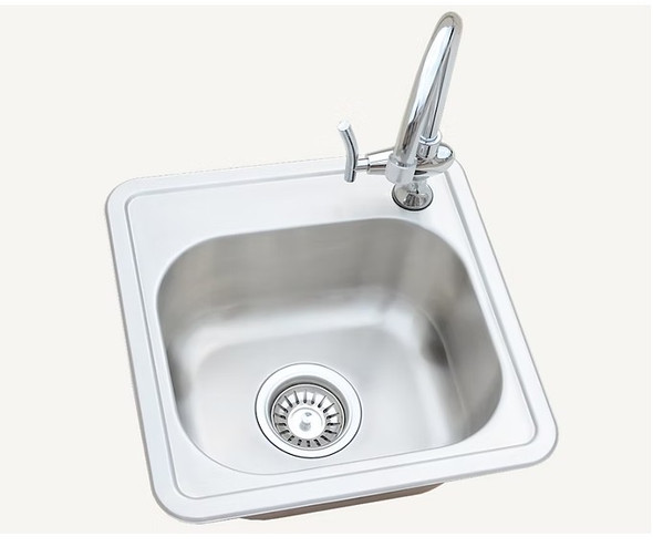 Kokomo Built-In 15x15 Outdoor Kitchen Sink SKU: KO-SINK