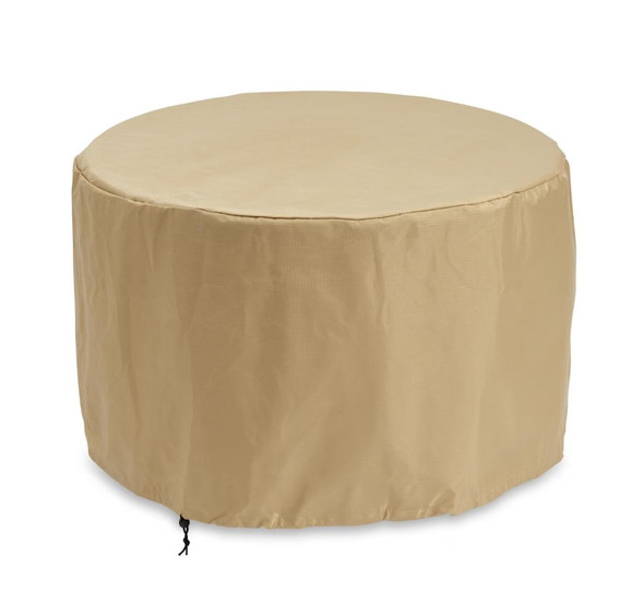 The Outdoor GreatRoom Company 36-Inch Round Polyester Ripstop Fire Pit Burner Cover for 20-Inch Cove Fire Pits - Tan - CVR36