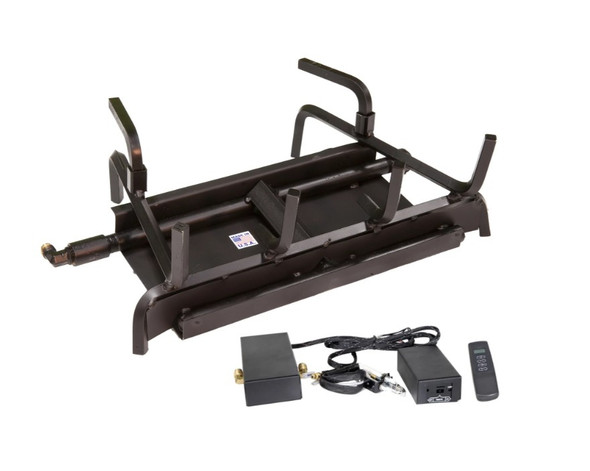 Dual Gas Logs Burner 42" by Grand Canyon Gas Logs -  2BRN-42-NG-MMVR