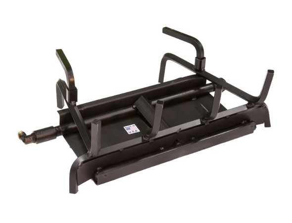 Dual Gas Logs Burner 48" by Grand Canyon Gas Logs - 2BRN-48-NG-MMVR