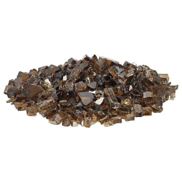 American Fire Glass 1/2" Copper Reflective - AFF-COPRF12-10