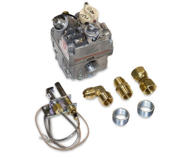 High Capacity Millivolt Quick Mount Kit by Grand Canyon Gas Logs -  HCMVQMKN