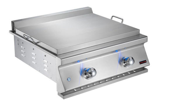 Whistler 28-Inch Built-In Gas Griddle with Lid