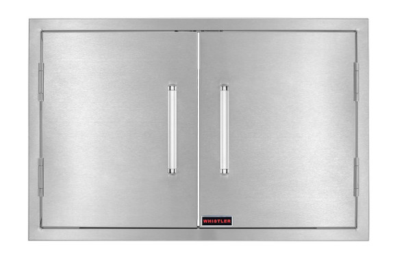 Whistler 33 x 22 Inch Stainless Steel Double Access Doors