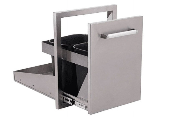 Whistler 16.5-Inch Stainless Steel Trash Drawer/Propane Tank