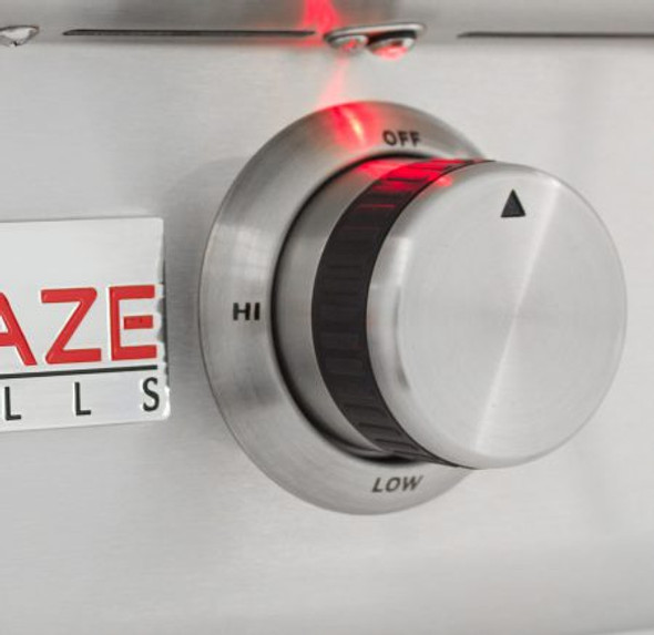 Blaze LTE 30-Inch Built-In Natural Gas Griddle With Lights