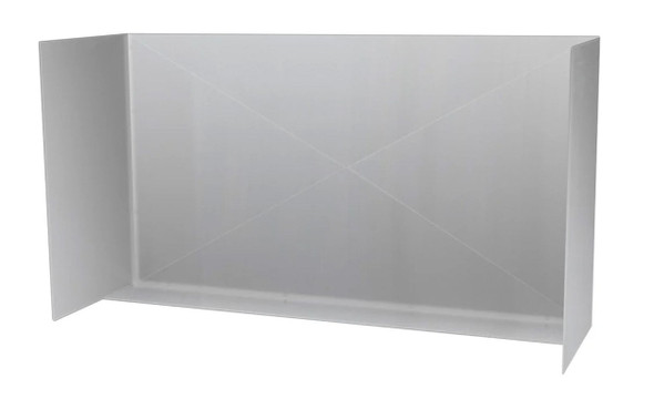 Summerset 48-Inch Stainless Steel Wind Guard - Fits 36-44" Grills