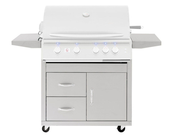 Summerset 32-Inch Gas Grill Cart For Sizzler Pro Gas Grills - CART-SZR32-DC