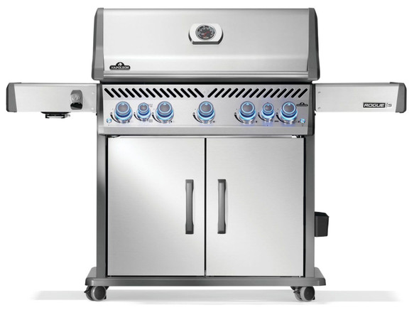 Napoleon Rogue PRO-S 625 5-Burner Gas Grill with Infrared Side and Rear Burner - RPS625RSIBXSS-2
