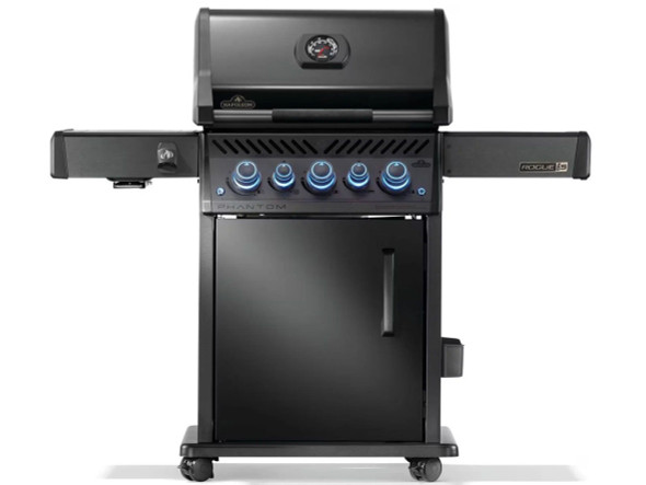 Napoleon Rogue PRO-S Phantom 425 3-Burner Grill with Infrared Side and Rear Burner - RPS425RSIBXK-2-PHM