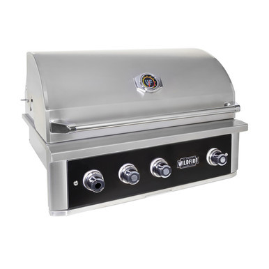 OPEN BOX Wildfire Ranch PRO 36-Inch Black 304 Stainless Steel Natural Gas Grill (Will Call ONLY)