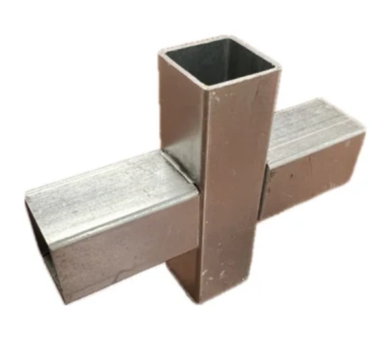 End Zone BBQ 4 Way Flat Coupler