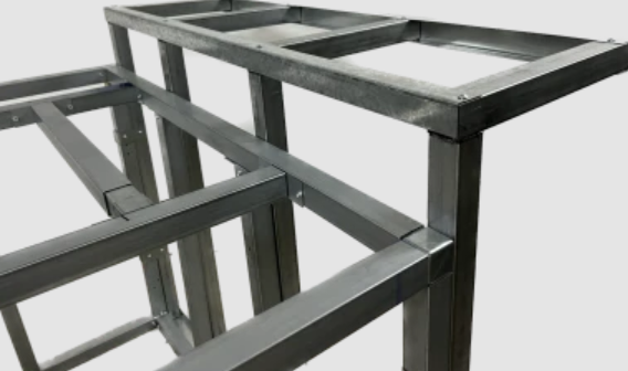 End Zone 4ft Welded Split Bar Counter Kit
