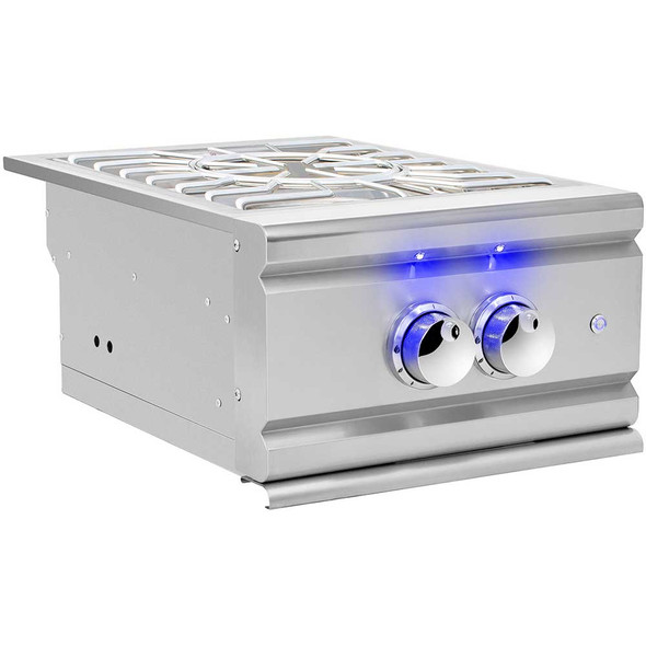 Summerset TRL Built-In Power Burner W/ Wok Ring & Stainless Steel Lid