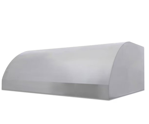 Blaze 48-Inch Stainless Steel Vent Hood - 2000 CFM - BLZ-48-VHOOD