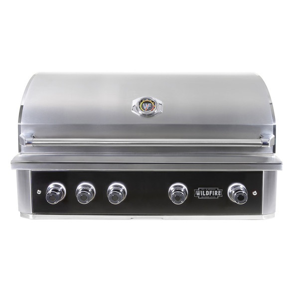 Wildfire Ranch PRO 42-Inch Black 304 Stainless Steel Gas Grill