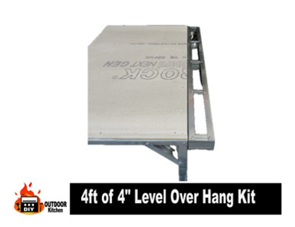 4ft of 4" Overhang Kit - Stud & Track