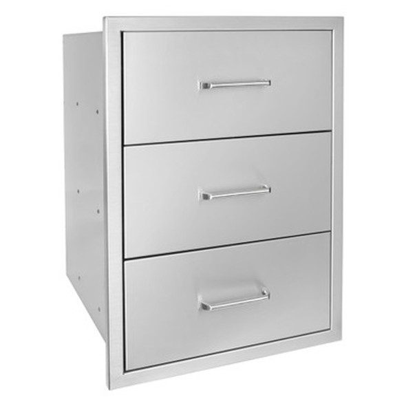 Wildfire-19-Inch-304-Stainless-Steel-Triple-Access-Drawer-Front Wildfire-19-Inch-304-Stainless-Steel-Triple-Access-Drawer-Front
