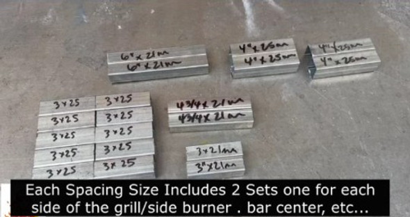 No-Cut 22 PC Spacer Kit for DIY Frame Kits - NE-SP22 No-Cut 22 PC Spacer Kit for DIY Frame Kits - NE-SP22