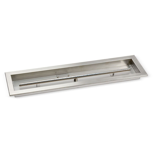 American Fire Products 30" x 6" Stainless Steel Linear Drop-In Pan - 30" x 6" Stainless Steel Linear Drop-In Pan