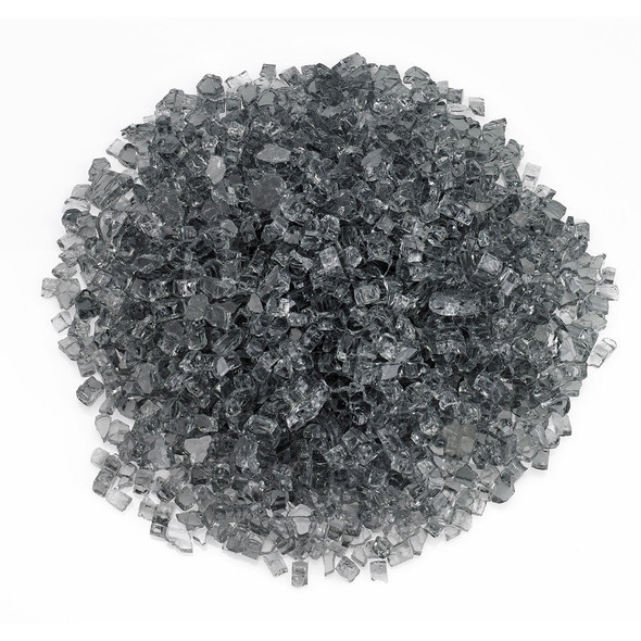 American Fire Glass 1/4" Gray - AFF-GRY-10