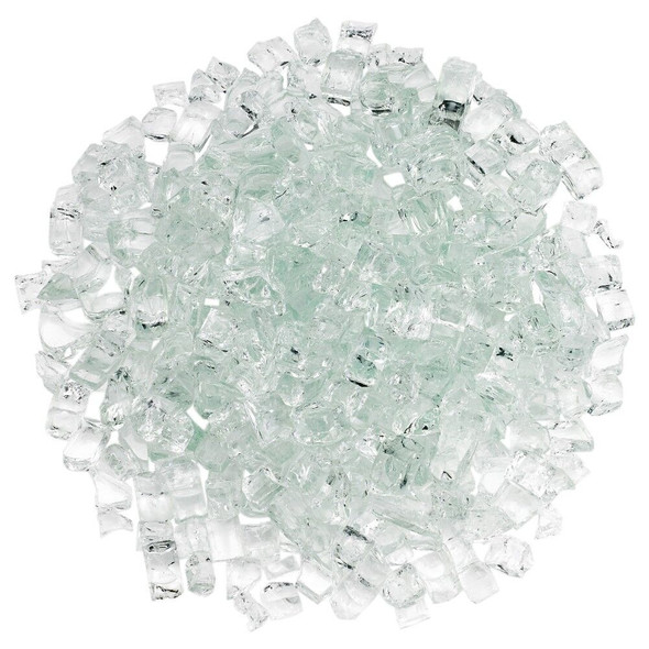 American Fire Glass 1/2" Clear - AFF-CLR12-10