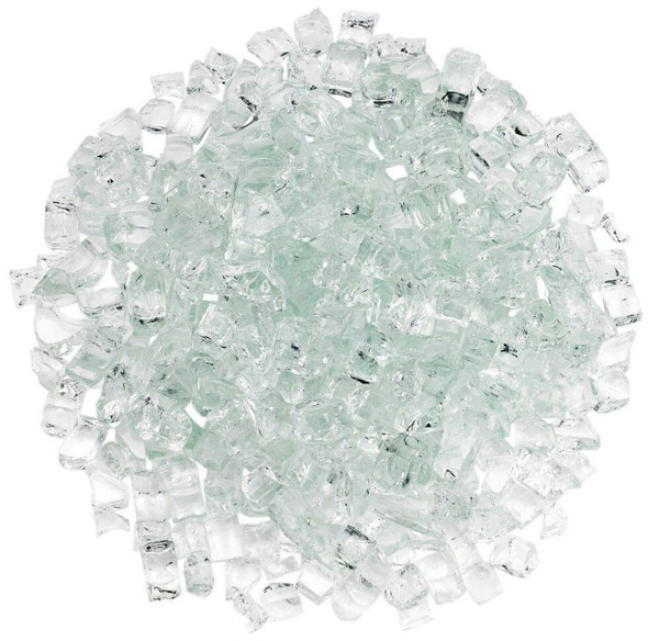 American Fire Glass 1/2" Clear - AFF-CLR12-10