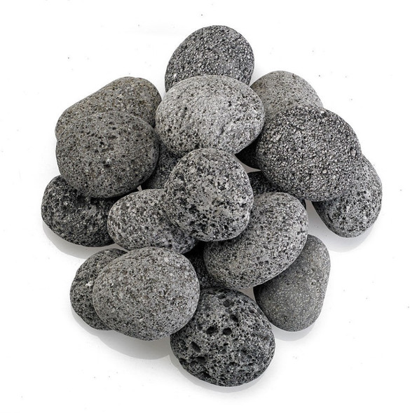 American Fire Products Medium Gray Lava Stone (1" - 2") - LAVAST-M