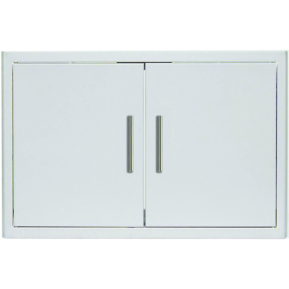 Blaze 32-Inch Stainless Steel Double Access Door With Paper Towel Holder - BLZ-AD32-R-SC