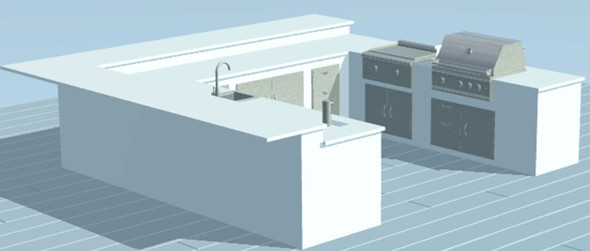 Summerset Outdoor Kitchen Plan S-U-01