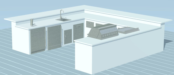 Summerset Outdoor Kitchen Plan S-U-01